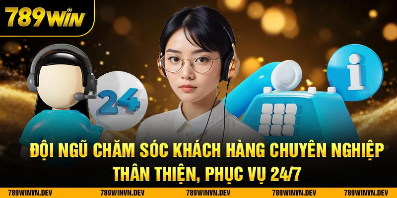 Hệ thống hỗ trợ khách hàng nhiệt tình do 789Win trang bị
