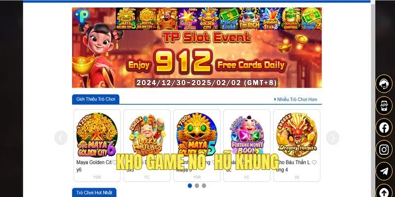Nổ hũ với nhiều game hot