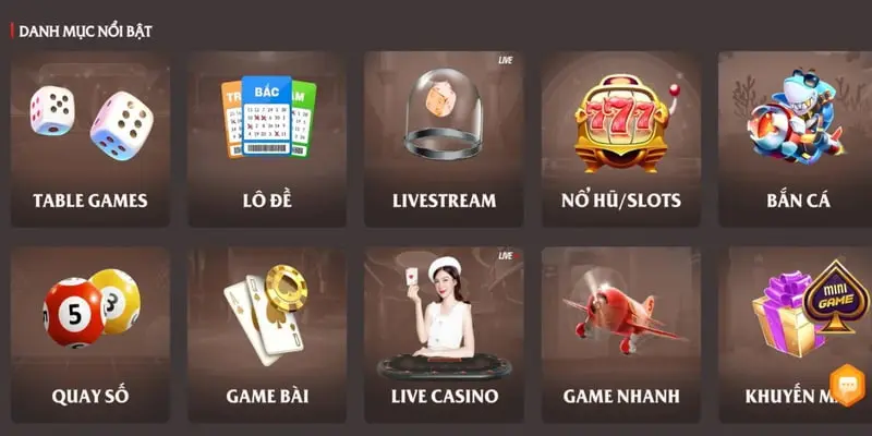 Nạp tiền 789WIN hoàn tất bạn có thể trải nghiệm vô vàn sản phẩm game