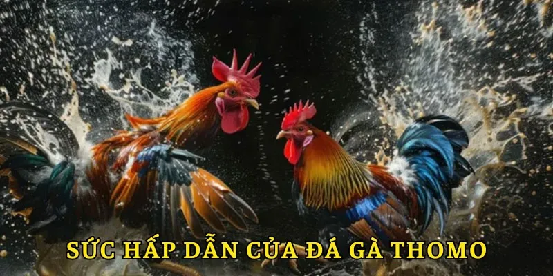 Sức hấp dẫn của bộ môn gà đá thomo